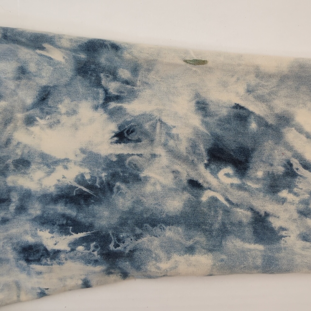 NWT Mossimo Tie Dye Fit 6 Coupe 6 Super Stretch Denim Legging Junior 9 Blue Boho - Picture 16 of 16